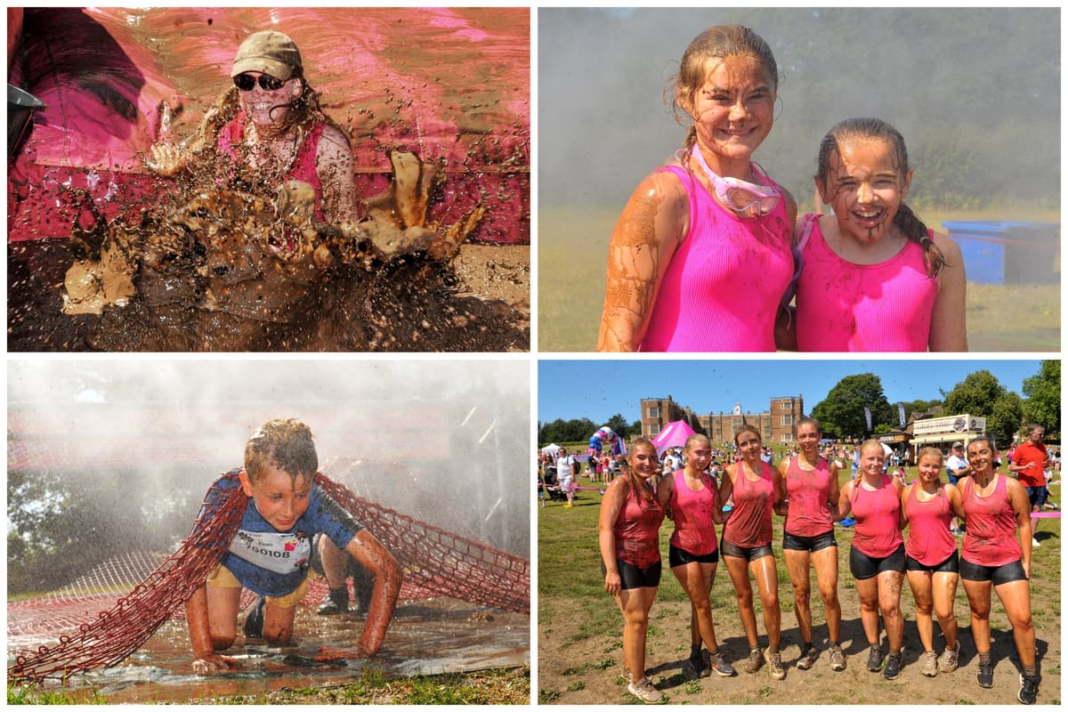 Pretty Muddy Course 25 gloriously grubby photos from the Pretty Muddy Race for Life race at ...