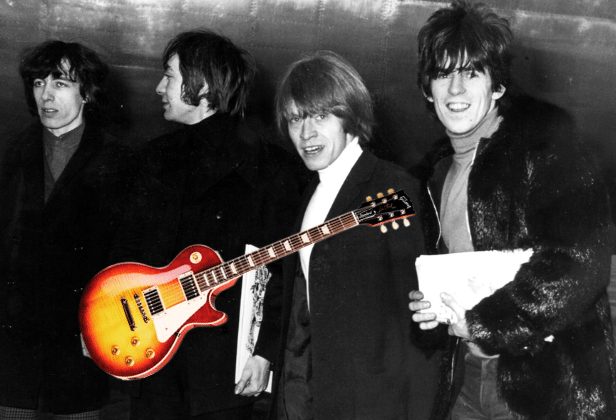 A guitar once thought to have been lost for over 50 years, owned by The Rolling Stones, has been discovered as part of a collection at a New York art museum.
