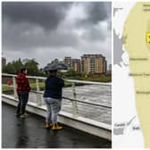 Leeds is facing two separate thunderstorm warnings on Friday.