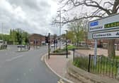 The crash happened on Market Street in Hemsworth.
