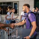 FAV: Manchester United's new £62.5m signing Matheus Cunha, pictured arriving in Stockholm, to score first in Saturday's pre-season friendly against Leeds United.