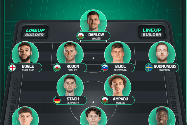 Anton Stach in a double pivot alongside Ethan Ampadu.