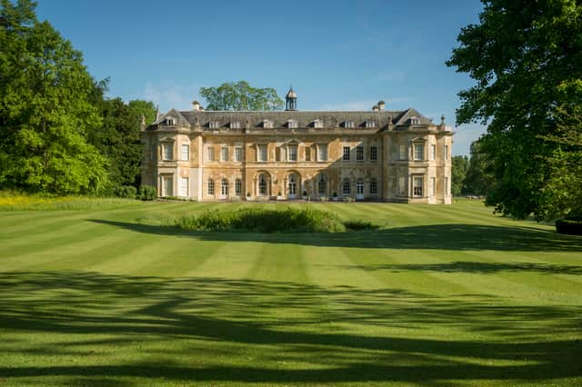 There are awe-inspiring views of the gardens from the hotel