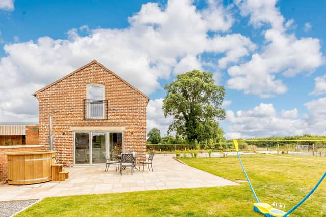 I stayed in a luxurious holiday cottage in Shropshire - with the added bonus of a hot tub, what more could you want. (Photo: Holidaycottages.co.uk)