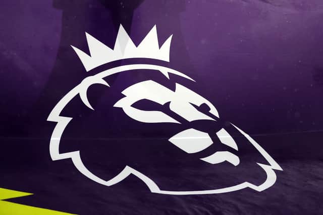 Premier League logo.