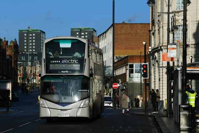 The bus gate on Vicar Lane has been in place since 2021.