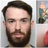 Wood (left) was involved in the disorder in Rotherham and jailed in June. He has now been given another sentence after he sexually assaulted a 12-year-old girl.