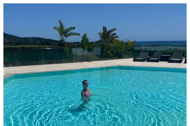 Staying at the luxurious Conrad Chia Laguna hotel in Sardinia was a dream - it was the perfect escape from the UK. (Photo: Isabella Boneham)