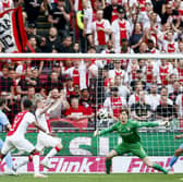 ANOTHER ONE: Goalkeeper Robin Roefs, centre, who has joined Leeds United's expected key new Premier League rivals Sunderland. 