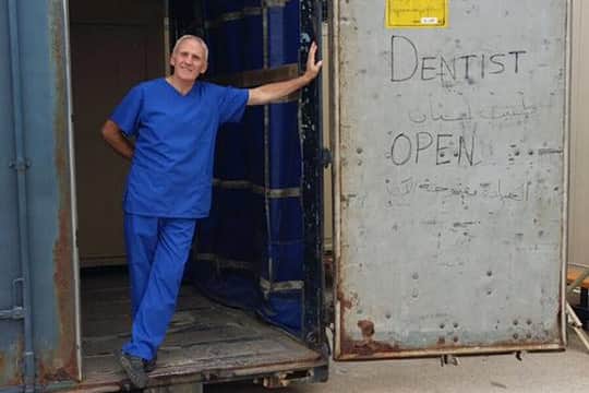 Graham is determined to keep going for as long as possible, inspired by the reaction he receives while volunteering abroad.