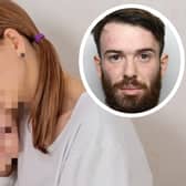 Wood (inset) was jailed for abusing a 12-year-old girl. The youngster's mother faced him in court and told him he had "ruined" their lives.