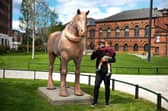 A large section of Aire Park in Leeds city centre has now opened to the public as work continues on the development.