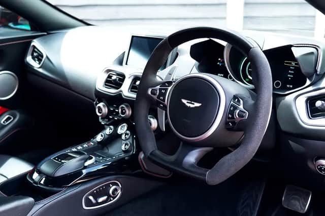 The Vantage has an interior to die for