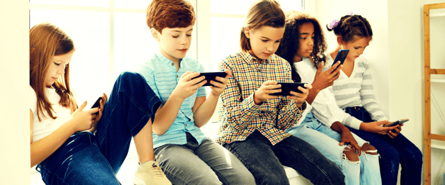 Despite their young age, children are spending more time on phones than ever – raising urgent questions for parents about safety, supervision and screen time