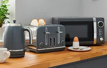 Have a look at Wilko's kitchen appliance range - there's lots to go at