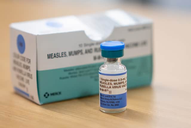 Cases of measles have been increasing rapidly.