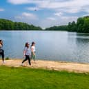 A heatwave hits Leeds. Pictured, Roundhay Park