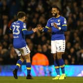 TIDE TURNING: For Leeds United with Kyle Bartley, right, in the side along with an emerging Kalvin Phillips, left.