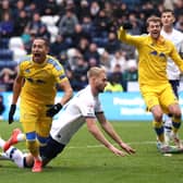 EXIT: Sealed by Leeds United forward Mateo Joseph.