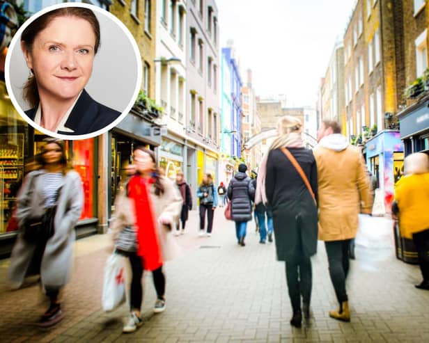 Kate Nicholls chair of UKHospitality has spoken about the importance of high streets to the UK and its economy 