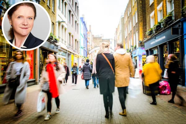 Kate Nicholls chair of UKHospitality has spoken about the importance of high streets to the UK and its economy 
