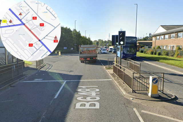 Yorkshire Water has issued a warning to motorists as it carries out emergency repairs to a burst water main on Pontefract Road, Stourton.