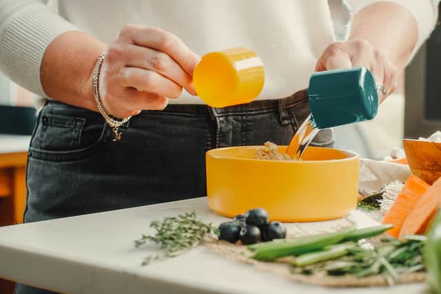 Just add some water and stir, and the food is ready to go. It's also cheaper than raw food