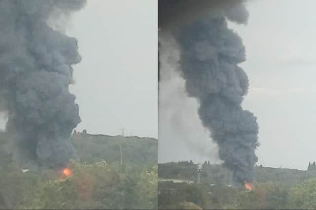 The blaze, at a property on Ripley Close, was reported shortly before 4.30pm on August 11.