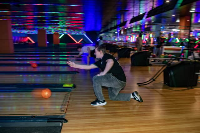 Tenpin at the Merrion Centre features 26 bowling lanes.