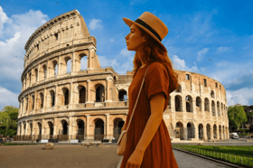 Exploring Rome’s iconic Colosseum is even more enjoyable in the quieter autumn months.