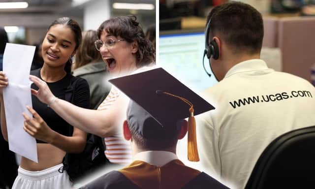 The number of UK 18-year-olds accepted into university or college has hit a record high, UCAS says