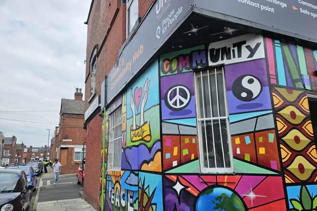 The Fusion 8 Community Hub is located on Bexley Road in Harehills.