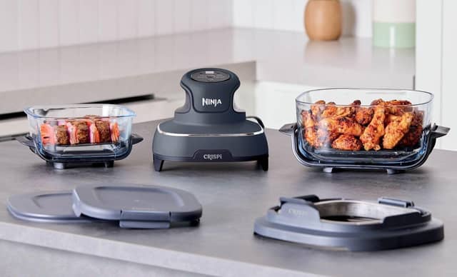Ninja's CRISPi air fryer is incredibly compact - and its two containers are genuinely portable