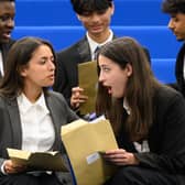 Students will be flocking to their school or college in their thousands today, to get their results