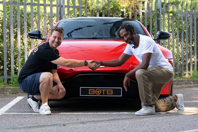 Eugene Dunkley could not believe his luck after winning the life-changing prize