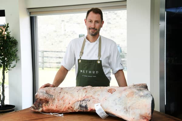 Greg Lewis, of Sykes House Farm, which has been welcoming some of the region's top names to ‘Method’, a specialist centre delivering lessons on the field-to-fork approach to cooking.