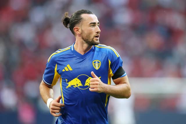 SUPPORT: For Jack Harrison, above, from Leeds United boss Daniel Farke.