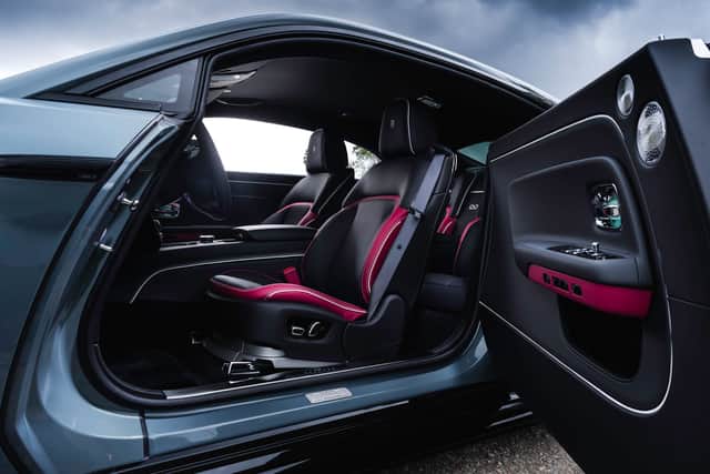 The interior is every bit as opulent as you'd expect - but it now has potentially limitless customisation