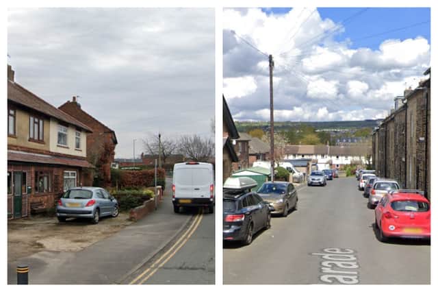 Players on Cotefields Avenue, Farsley (LS28 5EE) and South Parade, Otley (LS21 1BX), scooped up to £6,000.