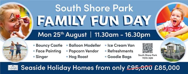 Family Fun and Open Day at Tingdene's Bridlington South Shore Park on Monday, August 25