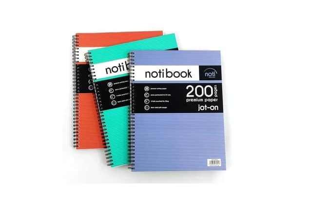A4 Jot-on Wirebound Ruled & Perforated Notebook