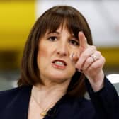 Chancellor Rachel Reeves during a speech at Siemens Healthineers in January 2025 in Eynsham, England (Photo: Peter Cziborra - WPA Pool/Getty Images)