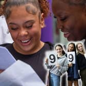 The proportion of GCSE entries achieving top grades of 9 rose a little this year