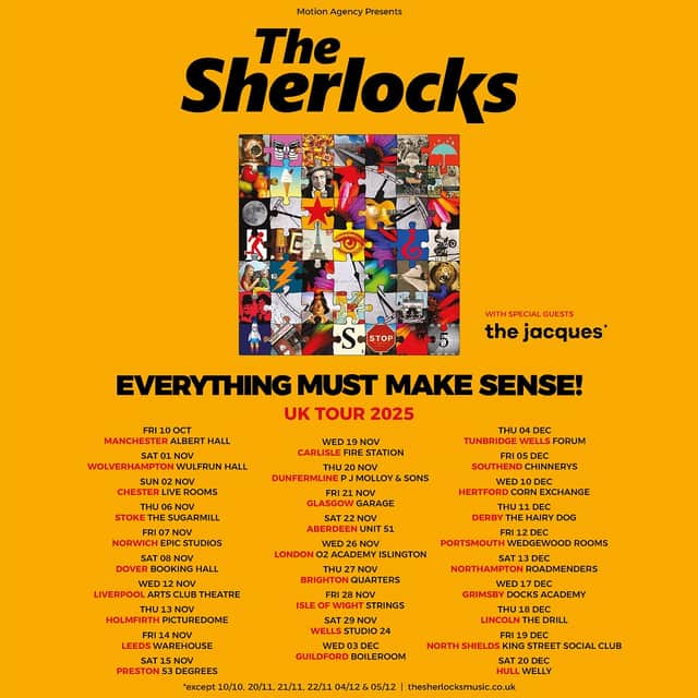 The Sherlocks 2025 UK tour dates