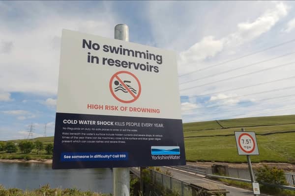 Yorkshire Water issues Bank Holiday reservoir safety warning amid low water levels