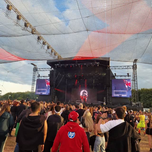 DJ EZ brings the garage beats to the Chevron Stage at Leeds Festival 2025.