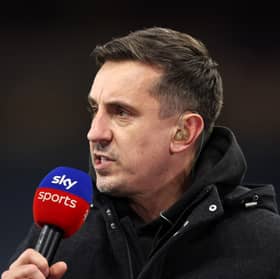Pundit Gary Neville.