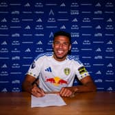DEAL: James Justin puts pen to paper on a four-year Leeds United deal.