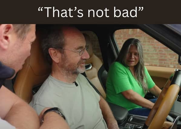 Graham Snowden's reaction to winning a dream car was not what BOTB was expecting