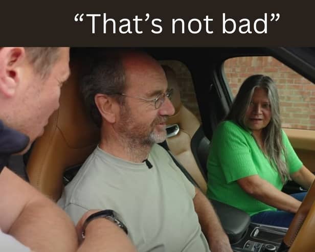 Graham Snowden's reaction to winning a dream car was not what BOTB was expecting